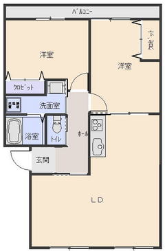 62平米102号室(契約済)の画像